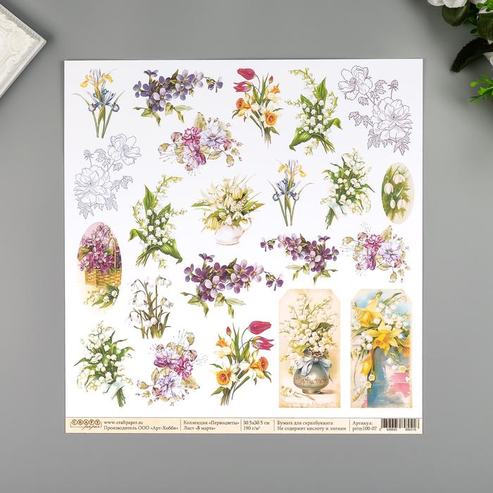 Набор бумаги для скрапбукинга CraftPaper 