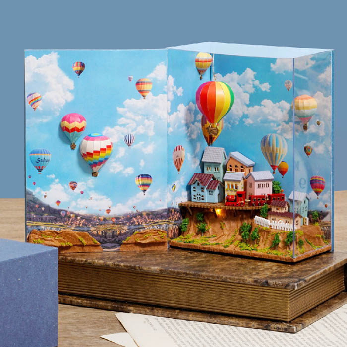 Набор для создания diy миниатюры "Краски Турции" в виде книжки 