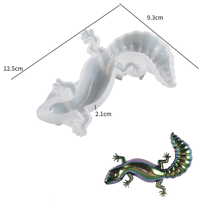 Молд силиконовый "Ящерица" 12.5х9.3х2.1 см (2)