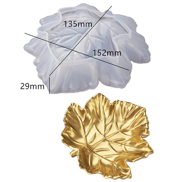 Молд силиконовый "Лист" 13.5х15.2 см